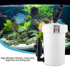 SUNSUN HW-602 Aquarium Filter Bucket 3-Stage External Canister Filter with media