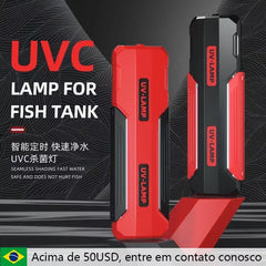 110V New fish tank aquarium built-in germicidal lamp back light leakage UV lamp life Aquarium dual-use lamp